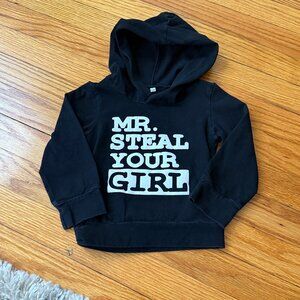 Mr. Steal your Heart Black 12M Hoodie